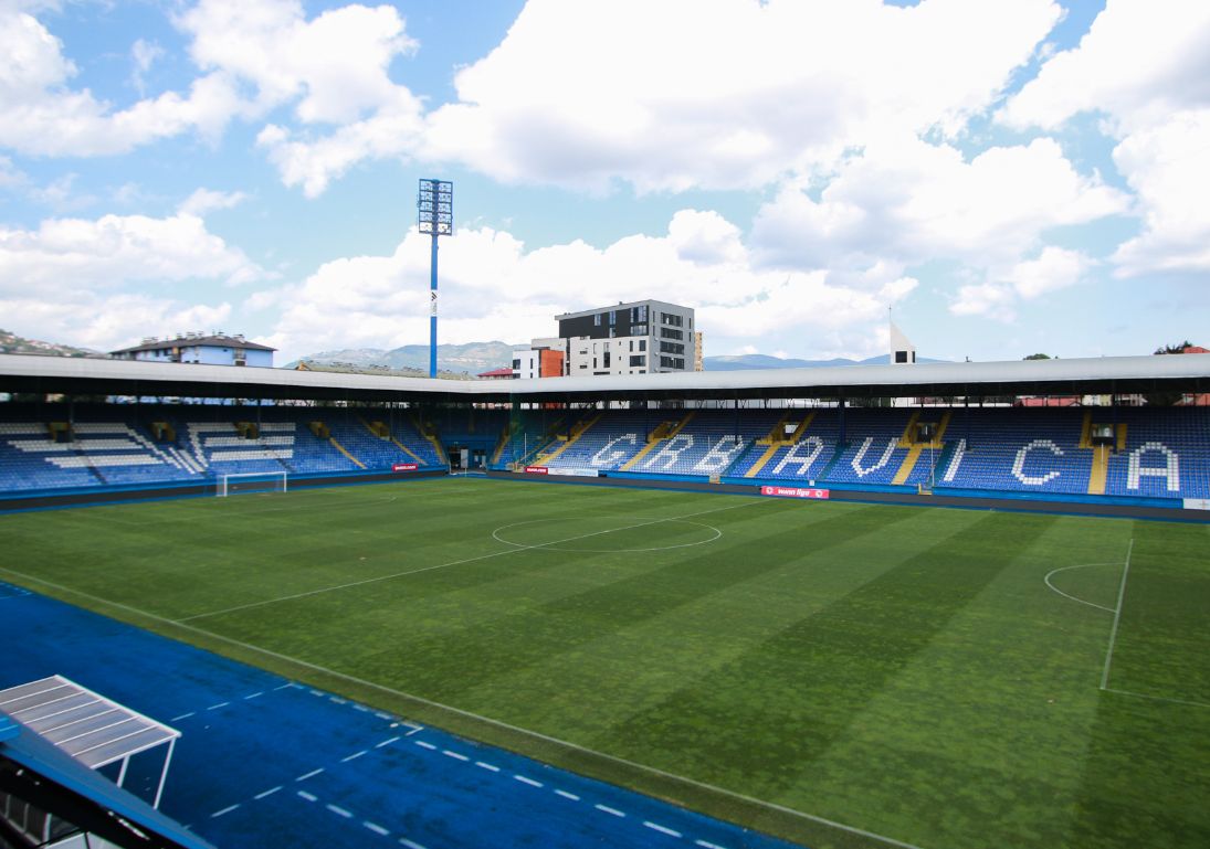 Dom FK Željezničara, legendarni stadion Grbavica