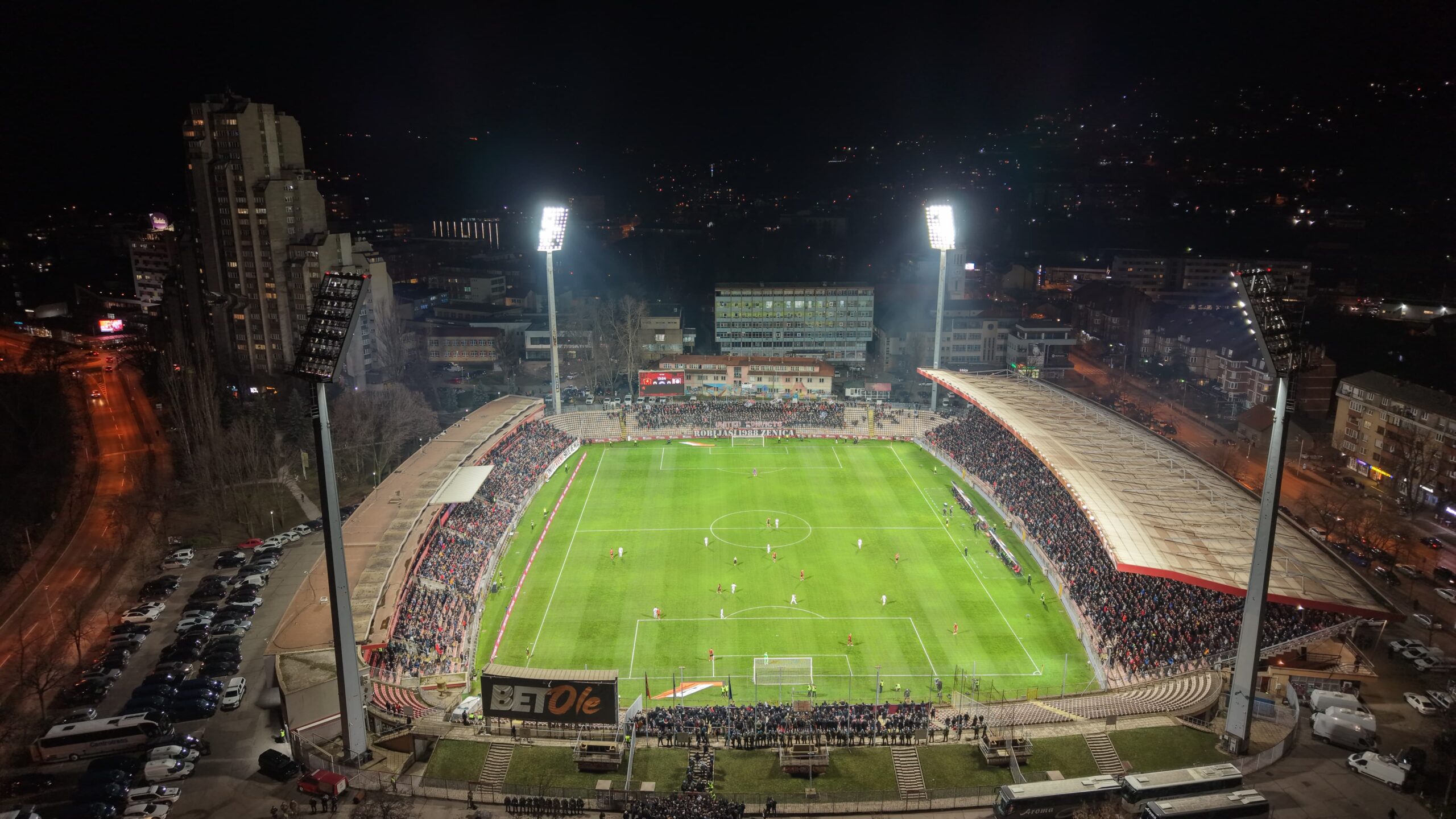 Bilino Polje iz zraka