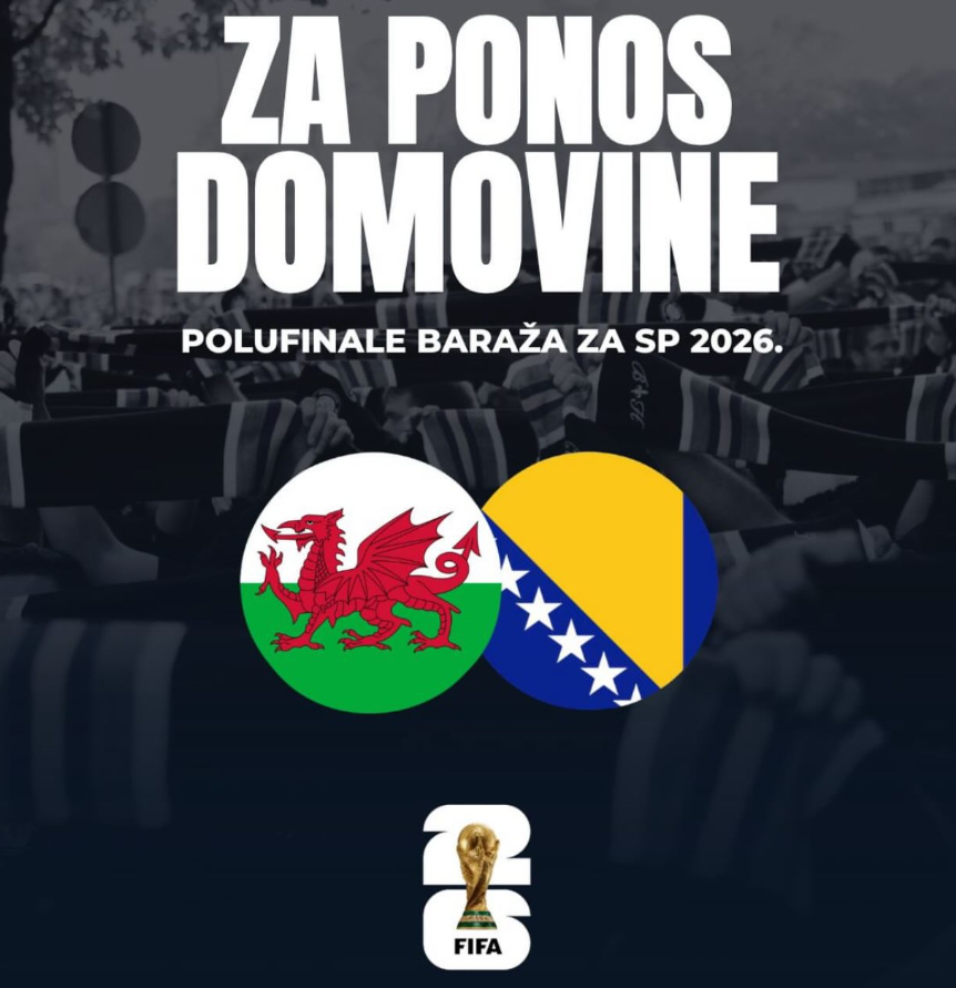 Protivnik naše reprezentacije u polufinala u barazu je WALES