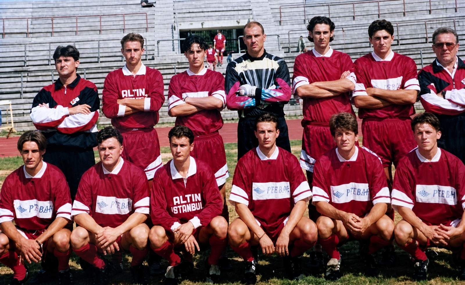 Fudbalski tim FK Sarajeva tokom sezone 1995-1996.