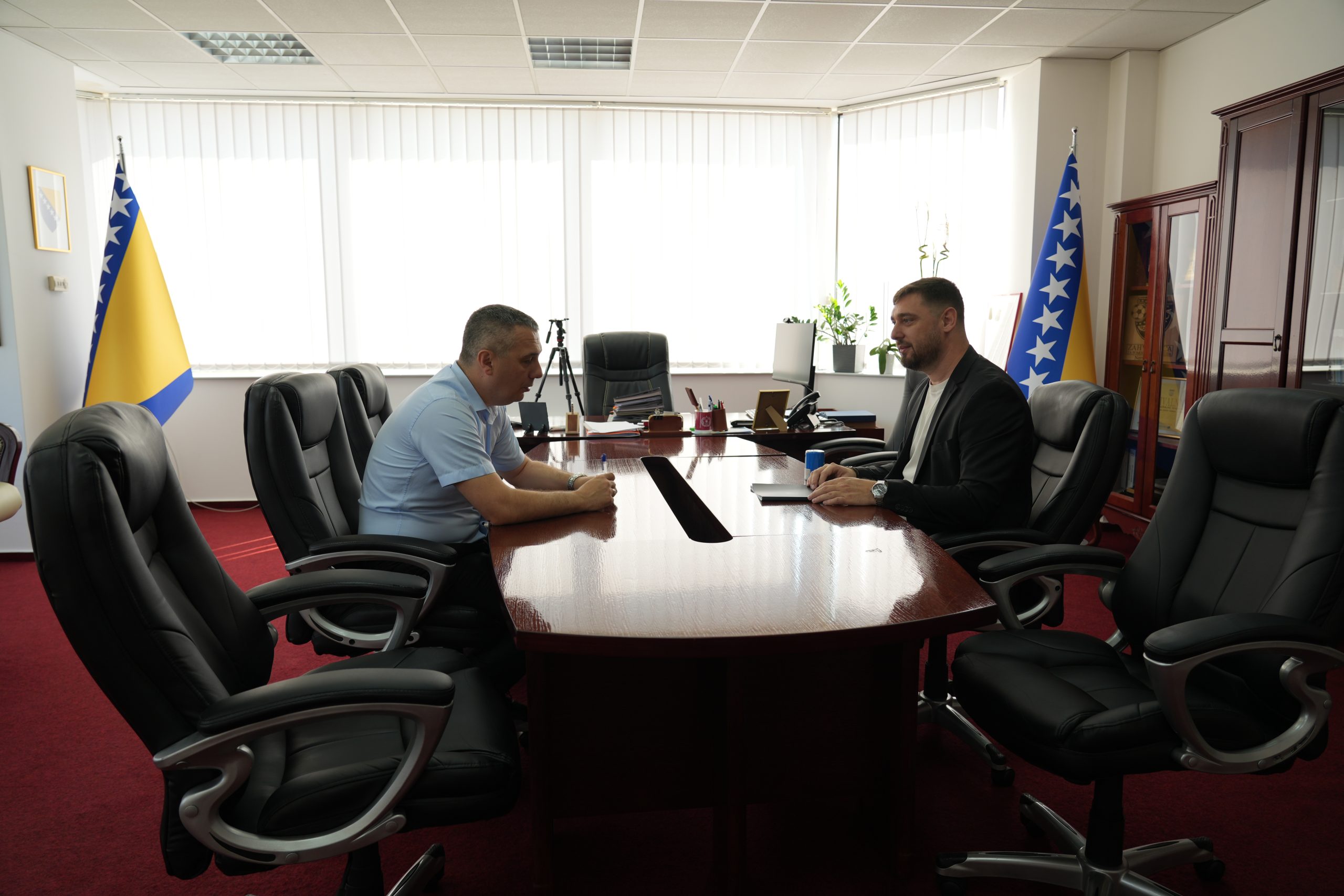 Ugovor o saradnji za film Koštana potpisali su ministar Nerin Dizdar i direktor MYTV-a Almir Šećkanović.