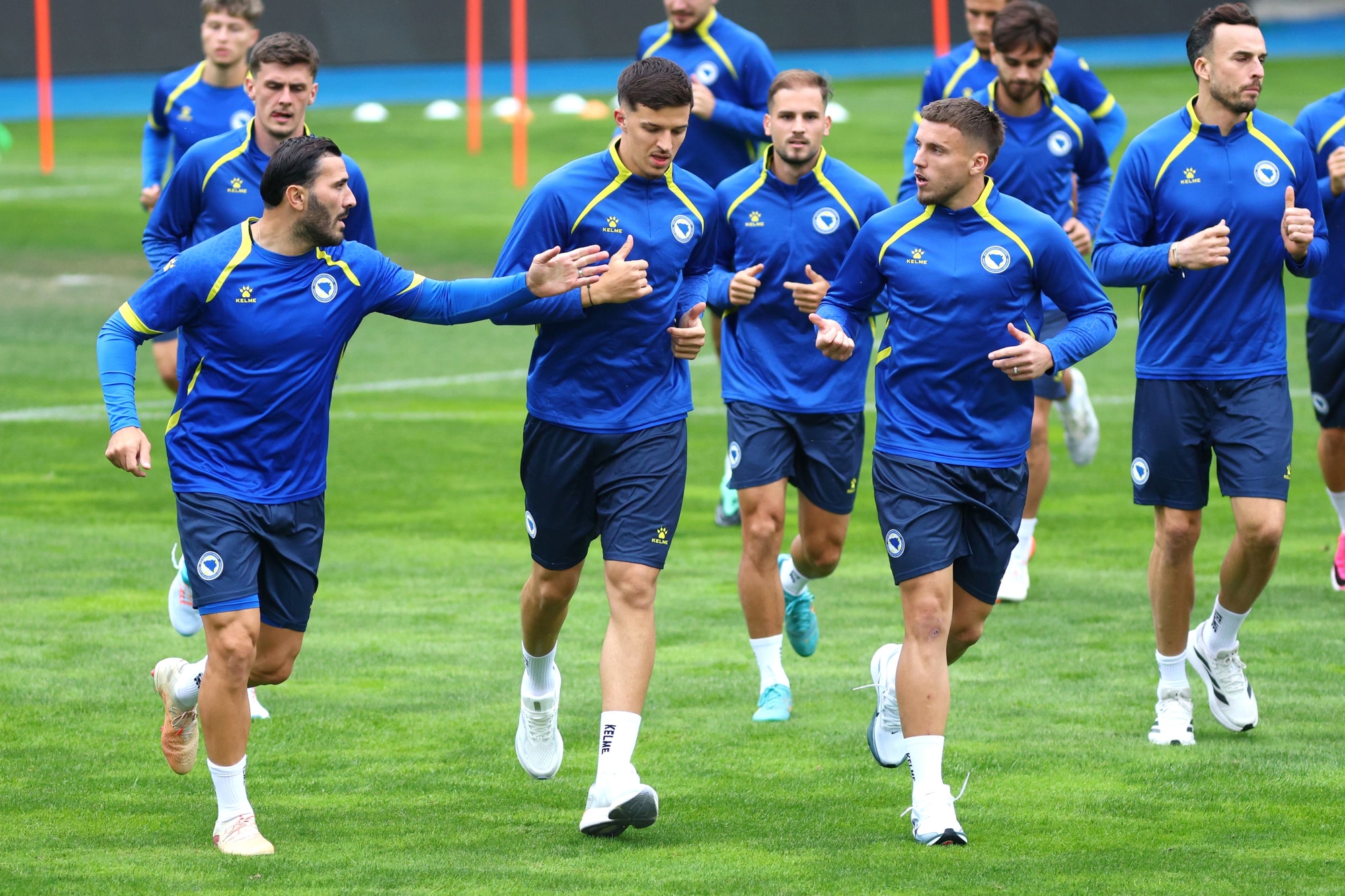 N/FSBIH, A reprezentacija, Sead Kolašinac, Tarik Muharemović, Ermedin Demirović